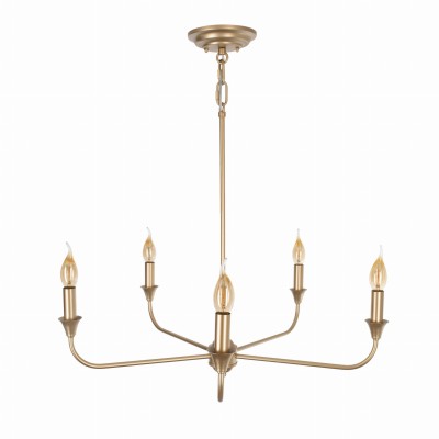 Efektowny Żyrandol Cheel Złoty Śr. 65cm 2