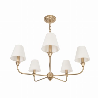 Efektowny Żyrandol Cheel Złoty Śr. 65cm 11