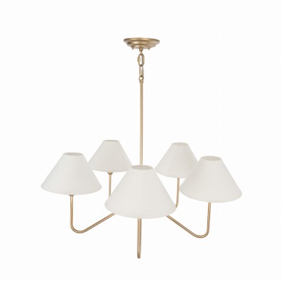 Efektowny Żyrandol Cheel Złoty Śr. 65cm 15