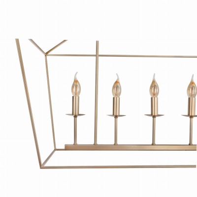 Efektowna Lampa Sufitowa Geen L Złota 7