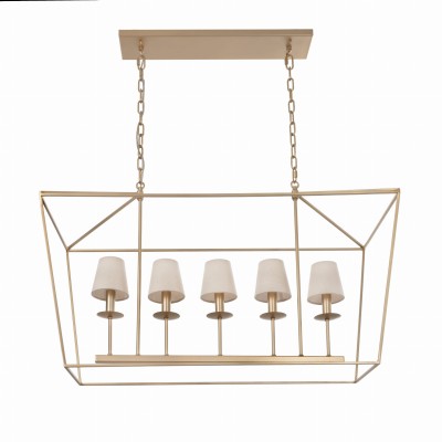 Efektowna Lampa Sufitowa Geen L Złota 4