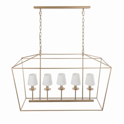 Efektowna Lampa Sufitowa Geen L Złota 20