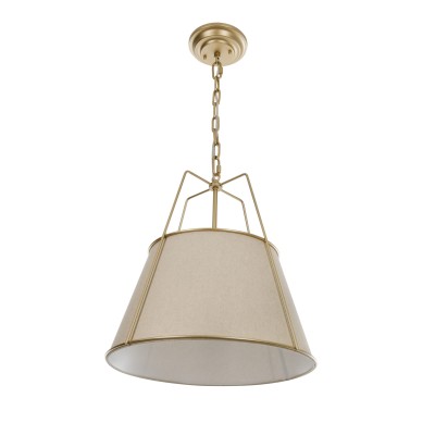 Lampa Sufitowa Ambia Złota w Stylu Modern Farmhouse 40x40x100cm 12
