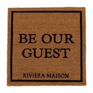Wycieraczka Be Our Guest Riviera Maison 80x80cm
