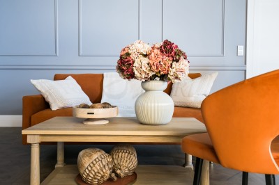 Klasyczna 2,5 Osobowa Sofa Elixir 180x90x88cm Ceglasty Matowy Welur Dream Velvet - Wyprzedaż Ekspozycji 3