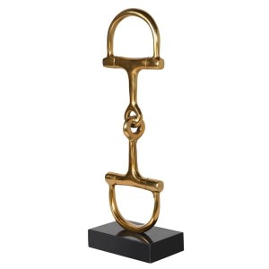 Dekoracja Wędzidło Mosiądz Wys. 36cm