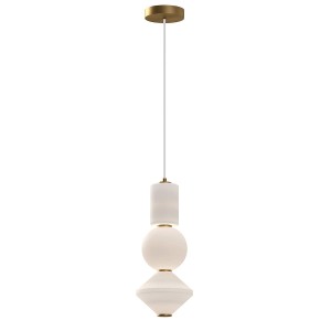Stylowa Lampa Wisząca LED Bijou Złota