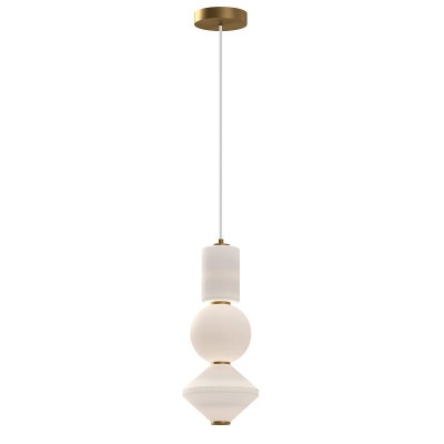 Stylowa Lampa Wisząca LED Bijou Złota 2