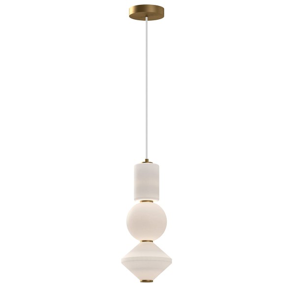 Stylowa Lampa Wisząca LED Bijou Złota