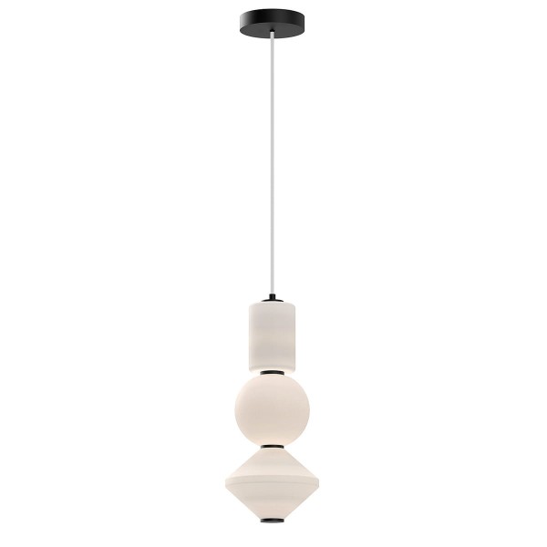 Stylowa Lampa Wisząca LED Bijou Czarna
