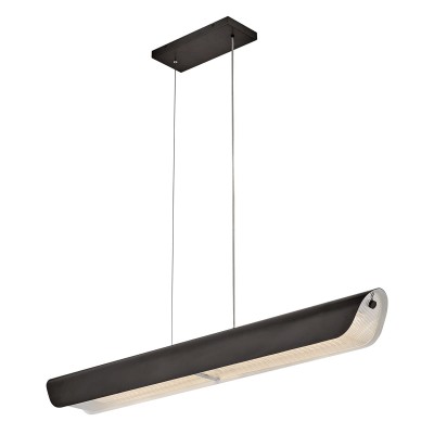 Nowoczesna Lampa Arco Oksydowana Czerń 2