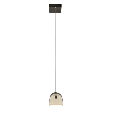 Nowoczesna Lampa Arco Oksydowana Czerń 4