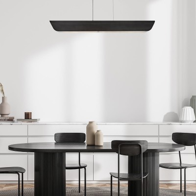 Nowoczesna Lampa Arco Oksydowana Czerń 9