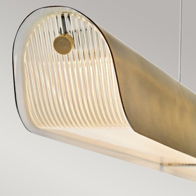 Lampa Arco Klasyczny Mosiądz 5