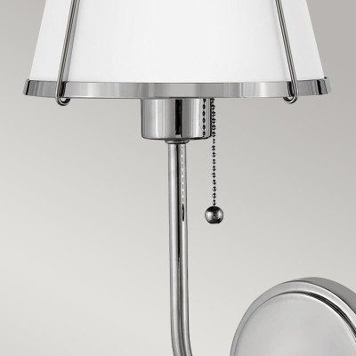 Elegancki Kinkiet Clarke Polerowany Nikiel 6