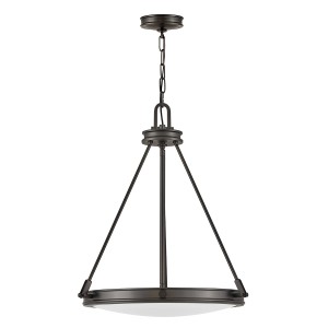 Nowoczesna Lampa Wisząca Collier Zgaszona Czerń