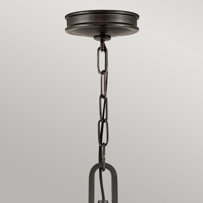 Nowoczesna Lampa Wisząca Collier Zgaszona Czerń 6