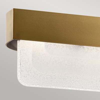 Nowoczesna Lampa Led Serene Naturalny Mosiądz 5