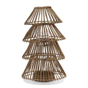 Rattanowy Lampion RR Christmas Tree Riviera Maison Wys. 49cm