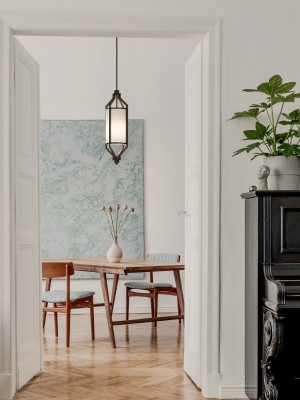 Lampa Sufitowa  Zundo Satin Nikiel 4