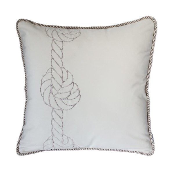 Poduszka Haftowana Ocean Line - Różne Kolory Tkanin 