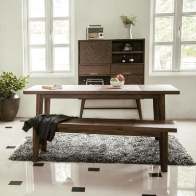Komoda Boho Ashton 5 Ciemny Brąz 100cm 4