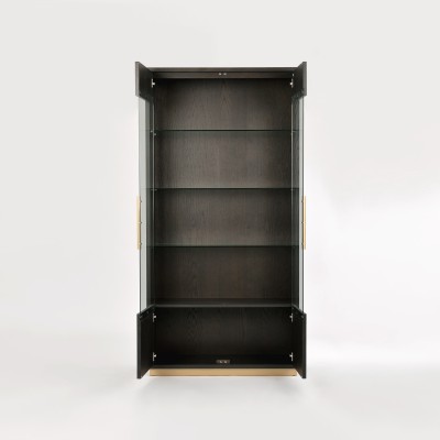 Nowoczesna Witryna Seville Czarna 100cm 6