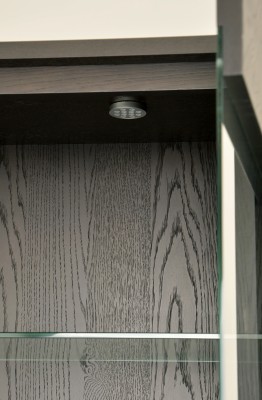 Nowoczesna Witryna Seville Czarna 100cm 11