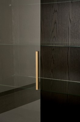 Nowoczesna Witryna Seville Czarna 100cm 13