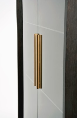 Nowoczesna Witryna Seville Czarna 100cm 14