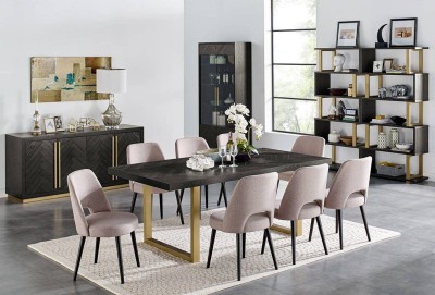 Nowoczesna Witryna Seville Czarna 100cm 17