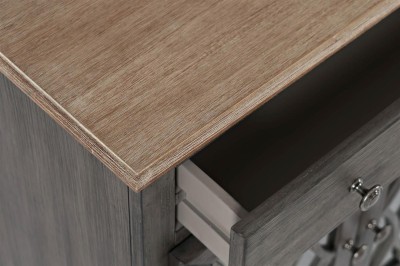 Elegancka Komoda Avola Brązowoszary 79cm 9