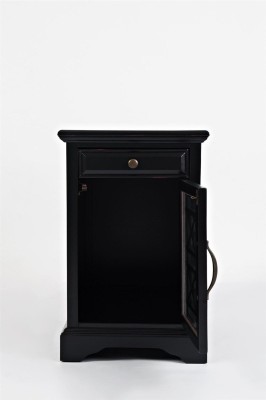 Stylowa Szafka Nocna Avola Czarna 41cm 8