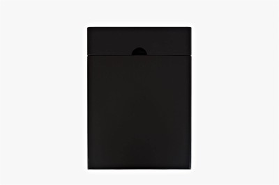 Stylowa Szafka Nocna Avola Czarna 41cm 9