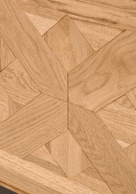 Industrialna Komoda RTV Indus Czarna, Naturalny Dąb 133cm 16