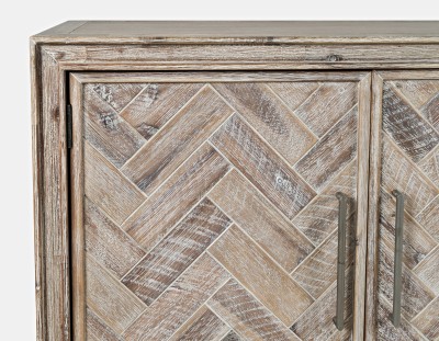 Loftowa Komoda Avola Naturalne Jasne Drewno 153cm 8