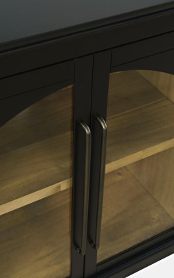 Komoda Avola Czarna 165cm 5