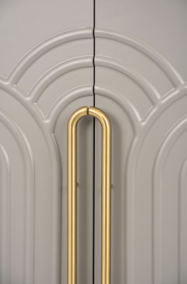 Nowoczesna Komoda Stilig Jasnoszara 180cm 15
