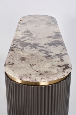 Komoda Stilig Ciemny Grafit 158cm 8