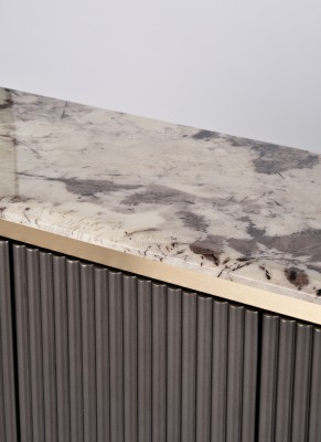 Komoda Stilig Ciemny Grafit 158cm 11