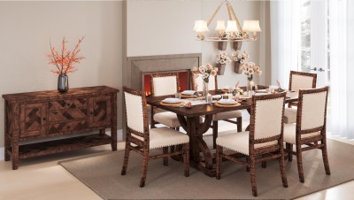 Klasyczny Stół Rozkładany Avola Ciemny Dąb 152,5-198cm 8