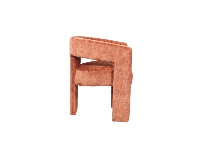 Loftowe Krzesło Tapicerowane Leith Siena Palona 62cm 4