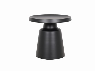 Minimalistyczny Zestaw Stolików Kawowych Modig Biały, Czarny 73/49cm 9