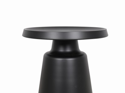 Minimalistyczny Zestaw Stolików Kawowych Modig Biały, Czarny 73/49cm 11