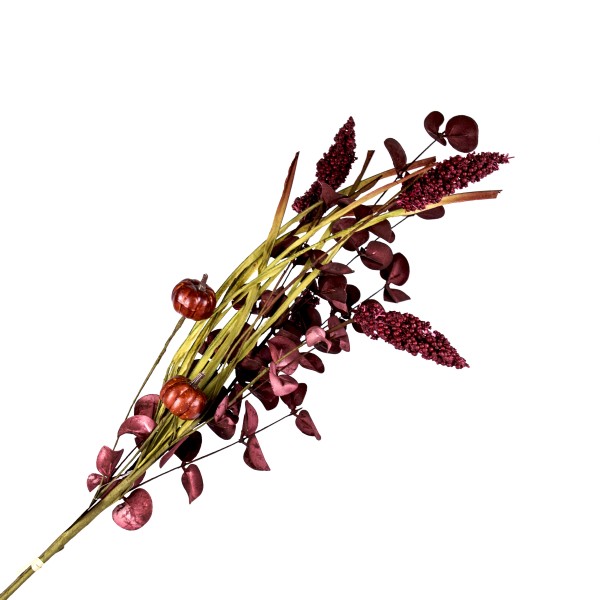 Ozdobna Gałązka Jesienna Bordowa Wys. 72cm