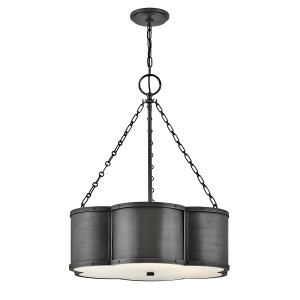 Lampa Wisząca Hampton Chance Przyciemniany Mosiądz