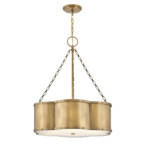 Lampa Wisząca Chance Klasyczny Mosiądz