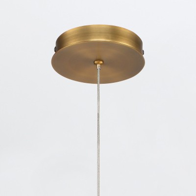 New York Lampa Wisząca Cumberland Szczotkowane Złoto 4