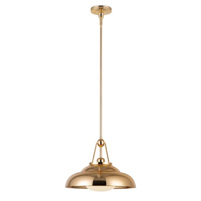 Lampa Wisząca Palmetto Polerowany Mosiądz 3