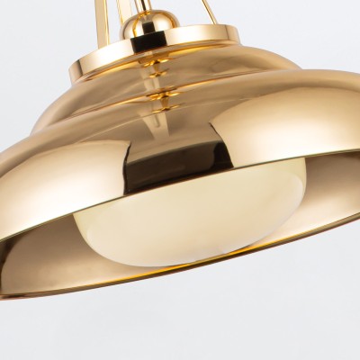 Lampa Wisząca Palmetto Polerowany Mosiądz 4